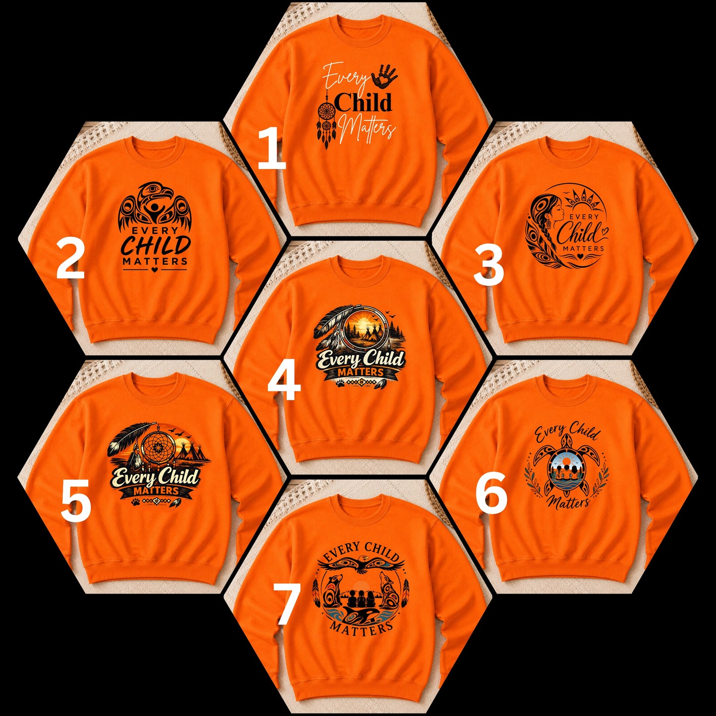 Every Child Matter Crewneck Sweaters