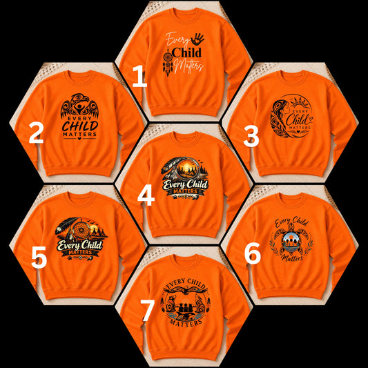 Every Child Matter Crewneck Sweaters