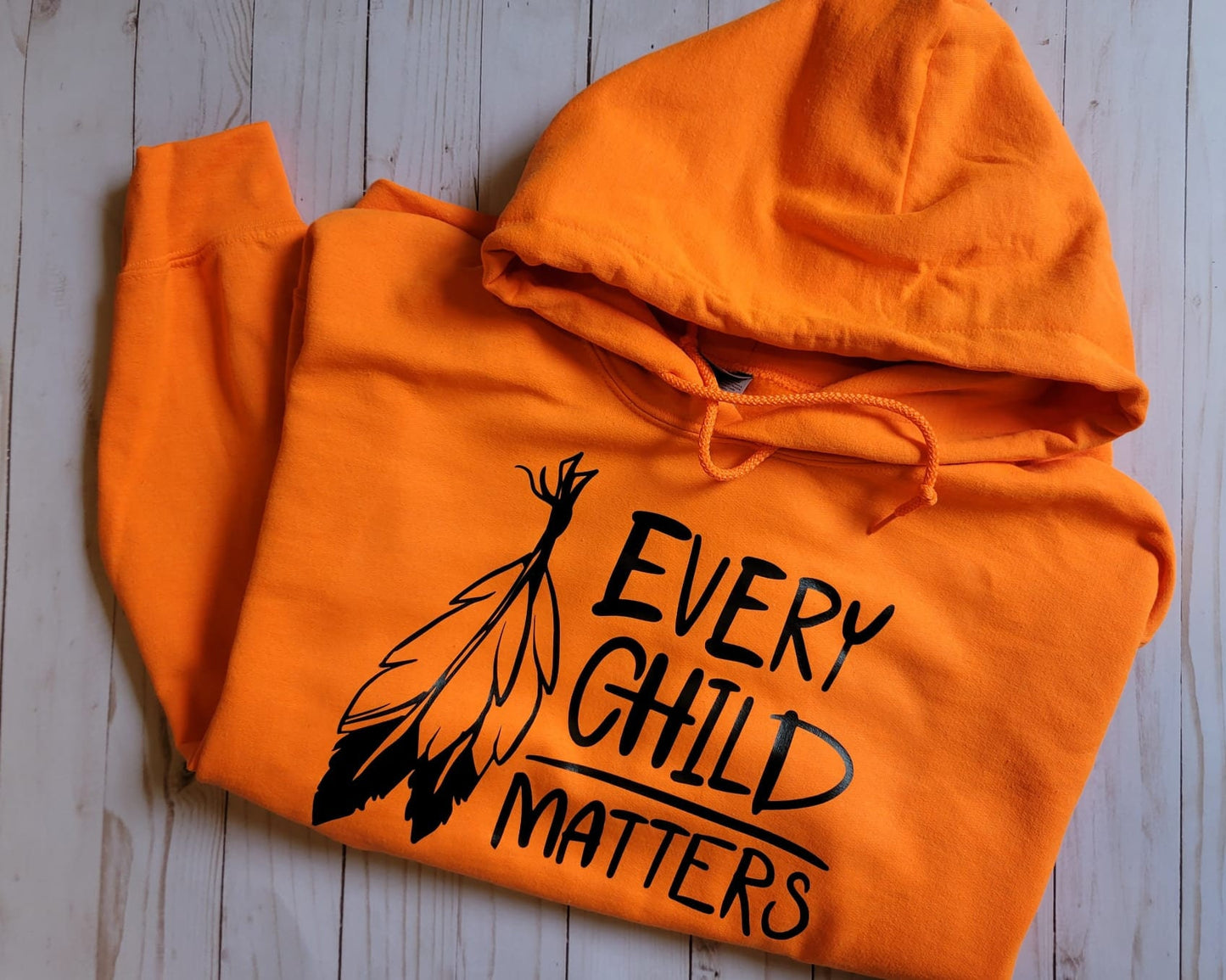 Every Child Matters Orange Hoodie/ orange hoodie/ ECM orange sweatshirt