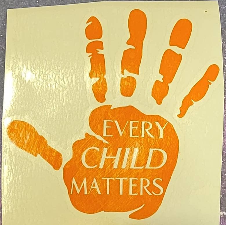 Every child matters car window decal