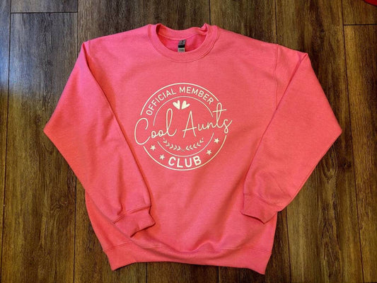 Cool aunts club Crewneck Sweater/ crewneck/ aunts